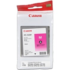 Inkoust Canon PFI102M purpurová | 130ml | LP17/ LP24/ iPF500/ iPF6X0/iPF7X0