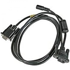 Cable: RS232, black, DB9, 5V, 2.9m (9.5’) straight, External IO
