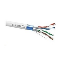 Instalační kabel Solarix CAT6A FFTP šedý Dca s2 d2 a1 500m