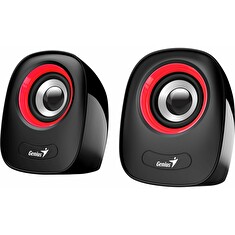 Genius Speakers SP-Q160, USB, Red