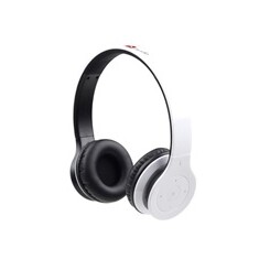 Gembird Bluetooth stereo sluchátka, mikrofon, bílá barva