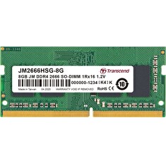Transcend paměť 8GB (JetRam) SODIMM DDR4 2666 1Rx16 CL19