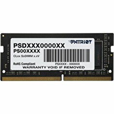 PATRIOT Signature 16GB DDR4 2666MHz / SO-DIMM / CL19 / 1,2V