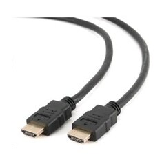 GEMBIRD C-Tech Kabel HDMI-HDMI , 1.4, M/M stíněný, zlacené kontakty, 1,8m, černý