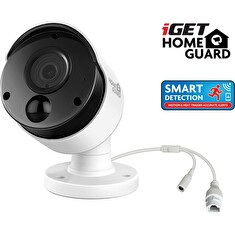 iGET HOMEGUARD HGNVK930CAM - Přídavná PoE FullHD kamera k kamerovému systému iGET HGNVK85304, PoE napájení Ethernet kab.