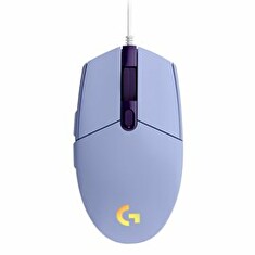 Logitech Gaming Mouse G203 LIGHTSYNC - Myš - optický - 6 tlačítka - kabelové - USB - šeřík