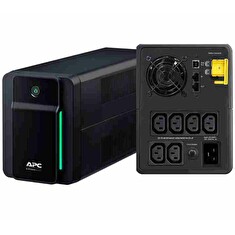 APC Back-UPS 2200VA (1400W), AVR, USB, IEC zásuvky