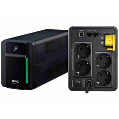 APC Back-UPS 950VA (520W), AVR, USB, německé Schuko zásuvky