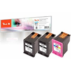 PEACH kompatibilní cartridge HP No 304XL MultiPack Plus, 2 x black, 1 x color