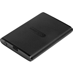 Transcend ESD270C 250GB USB 3.1 Gen2 (USB-C) Externí SSD disk (3D TLC), 520MB/R, 460MB/W, kompaktní rozměry, černý