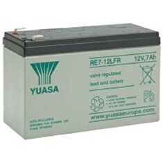 YUASA RE7-12LFR (12V; 7Ah; faston F2-6,3mm; životnost 6-9let)