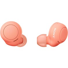 Sony True Wireless WF-C500, oranžovo-červená
