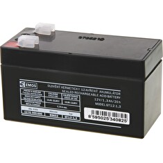 Emos baterie SLA 12V / 1.3 Ah, Faston 4.8 (187)