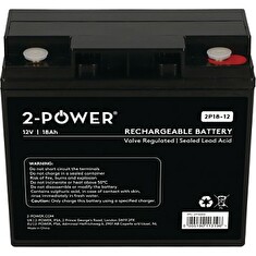 2-Power 2P18-12 12V 18Ah VRLA Baterie