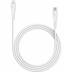 CANYON nabíjecí kabel Lightning MFI-4, Power delivery 18W, Apple certifikát, délka 1.2m, bílá