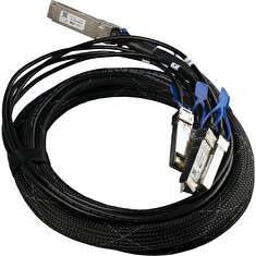 MikroTik XQ+BC0003-XS+ QSFP28 na 4xSFP28 rozbočovací kabel