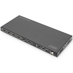 DIGITUS 4x2 HDMI Matrix Switch, 4K/60Hz Scaler, EDID, ARC, HDCP 2.2, 18 Gbps