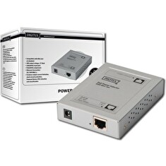 DIGITUS PoE+ Injector, 802.3at, 10/100 Mbps Output max. 48V, 27W