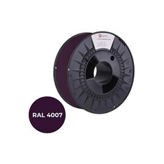 C-TECH Tisková struna (filament) PREMIUM LINE, PLA, purpurová fialková, RAL4007, 1,75mm, 1kg