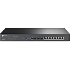 TP-Link ER8411 Omada VPN Router s porty 10G ((2× 10GE SFP+, 1× 1GE SFP, 8× 1GE, 1× RJ45 Console Ports, 2× USB Ports (Connecting 4