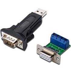 Digitus převodník USB 2.0 na sériový port, RS485, DSUB 9M + Pinout adaptér