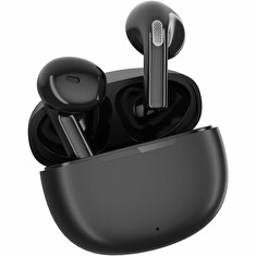 QCY - T20 AilyPods bezdrátová sluchátka s dobíjecím boxem, Bluetooth 5.3, černá