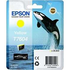 EPSON ink bar ULTRACHROME HD - Yellow - T7604