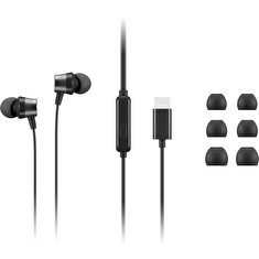 Lenovo sluchátka USB-C Wired In-Ear Headphones (with inline control)