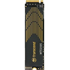 TRANSCEND MTE250S 4TB SSD disk M.2 2280, PCIe Gen4 x4 NVMe 1.4 (3D TLC), graphene heatsink, 7100MB/s R, 6500MB/s W