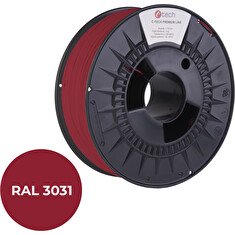 C-TECH tisková struna PREMIUM LINE ( filament ) , ABS, orientální červená, RAL3031, 1,75mm, 1kg
