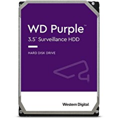 WDC WD11PURZ hdd 1TB SATA3-6Gbps 5400rpm 64MB CMR (řada PURPLE sledovací systémy a kamery) 180MB/s