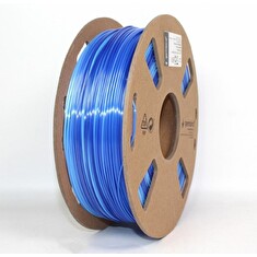 Gembird tisková struna (filament), PLA, 1,75mm, 1kg, silk ice, ledově modrá/tmavě modrá