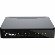 Yeastar S20, IP PBX, až 4 porty, 20 uživatelů, 10 hovorů