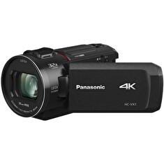Panasonic HC-VX1EP-K, 4K, 1/2,5",25mm, OIS, 24x zoom, černá