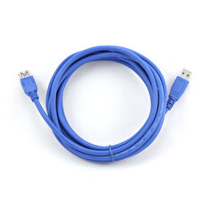 GEMBIRD Kabel USB 3.0 A-A prodlužovací 3m (modrý)