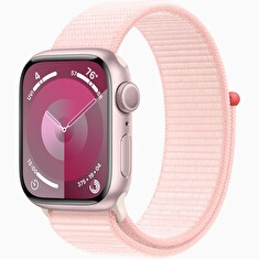 Apple Watch S9/45mm/Pink/Sport Band/Light Pink