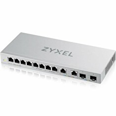 Zyxel XGS1010-12 v2, 12-Port Gigabit Unmanaged Switch with 8-Port 1G + 2-Port 2.5G + 2-Port SFP+