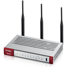 Zyxel USG FLEX 200HP Series, User-definable ports with 1*2.5G, 1*2.5G( PoE+) & 6*1G, 1*USB (device only)