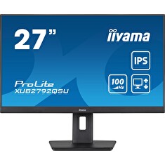 iiyama ProLite/XUB2792QSU-B6/27"/IPS/QHD/100Hz/0,4ms/Black/3R