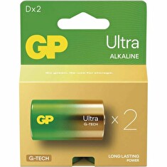 GP D Ultra alkalická (LR20) - 2 ks