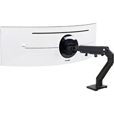 ERGOTRON HX Desk Monitor Arm with HD Pivot (matte black), stolní rameno pro zakřivené monitory až 49" černé