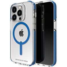 GEAR4 Santa Cruz Snap kryt iPhone 14 Pro modrý