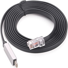 W-Star Redukce USBC/RJ45, 1,5m, console cable RS232, UC-RJ45RS232