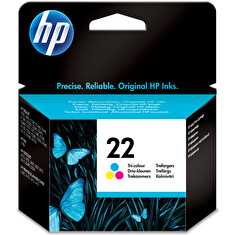 Tisková náplň HP 22 3barevná | 5ml | DeskJet3940/3920,PSC1410