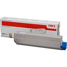 OKI originál modrý toner do MC861/851 (7 300 stránek)