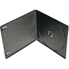 COVER IT box na VCD slim ULTRA/ plastový obal na 1 CD/ 5,2mm/ černý