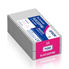 Epson SJIC22PM - inkoust magenta (purpurová) pro tiskárnyTM-C3500