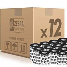 Zebra páska 2300 Wax. šířka 64mm. délka 74m