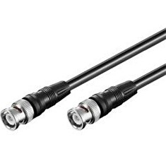 PremiumCord BNC kabel pro audio/video 75 Ohm 5m M/M