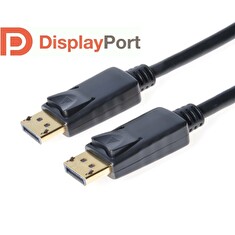 Kabel PremiumCord DisplayPort 1.2 M/M , 4K×2K@60hz, zlacené konektory, 3 m